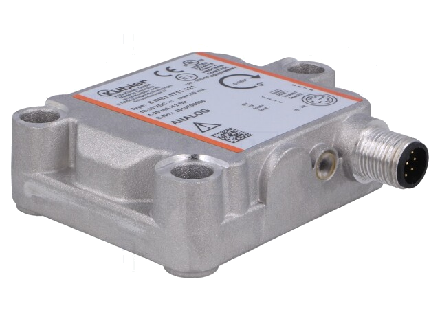 Sensor: hellingmeter; 0÷360°; connector M12; 1- axiaal; -40÷85°C Sensor: hellingmeter; 0÷360°; connector M12; 1- axiaal; -40÷85°C